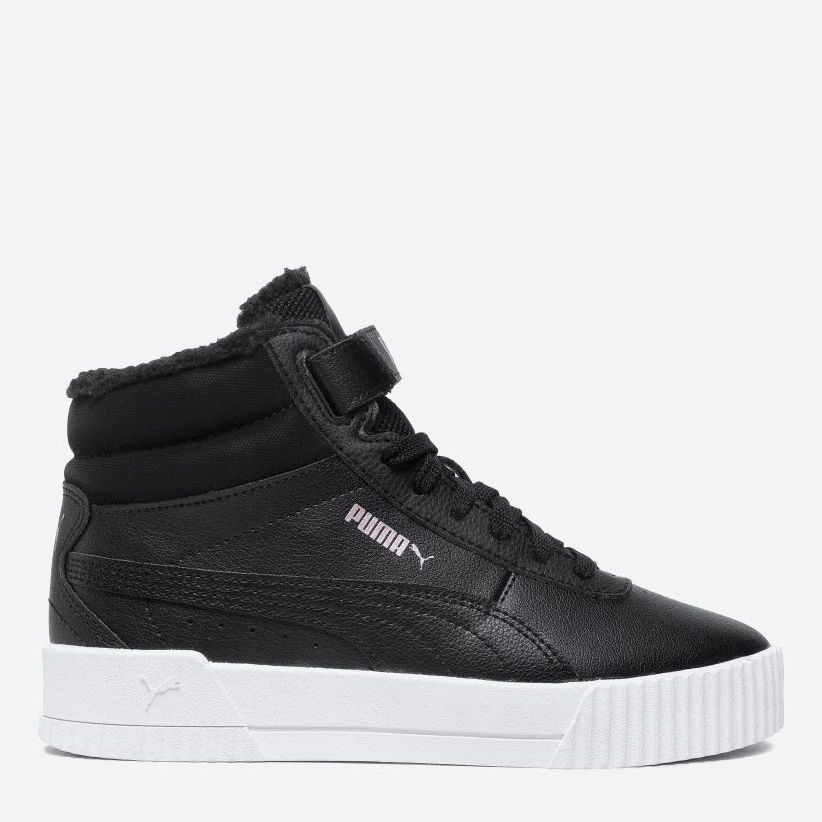 

Ботинки Puma Carina Mid FUR JR 30968301 38 (UK 5) Black-Rose Gold-White (4063696183170)