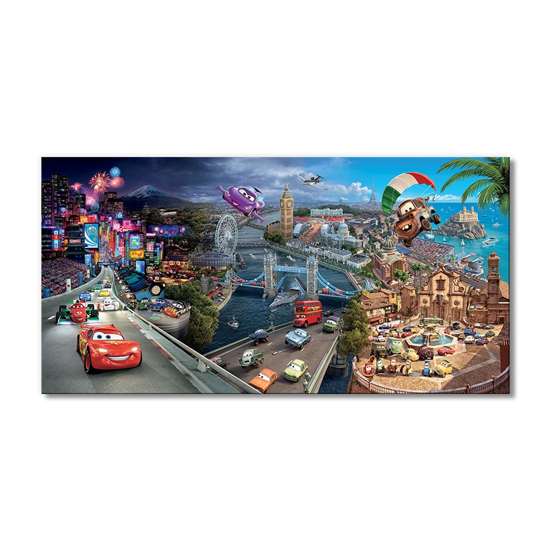 

Модульная картина Artel «Мультфильм Тачки» 1 модуль 50x75 см