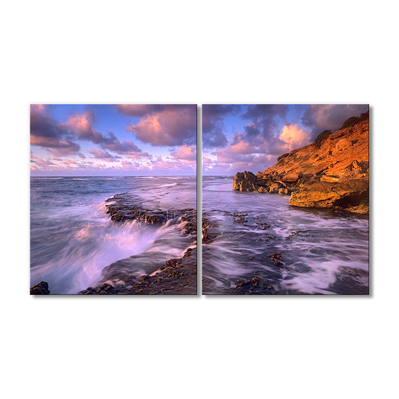 

Модульная картина Artel «Море Фиолетовые сны» 2 модуля 50x75 см