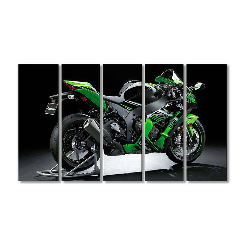 

Модульная картина Artel «Мотоцикл Кавасаки Ниндзя ZX-10R» 5 модулей 90x135 см