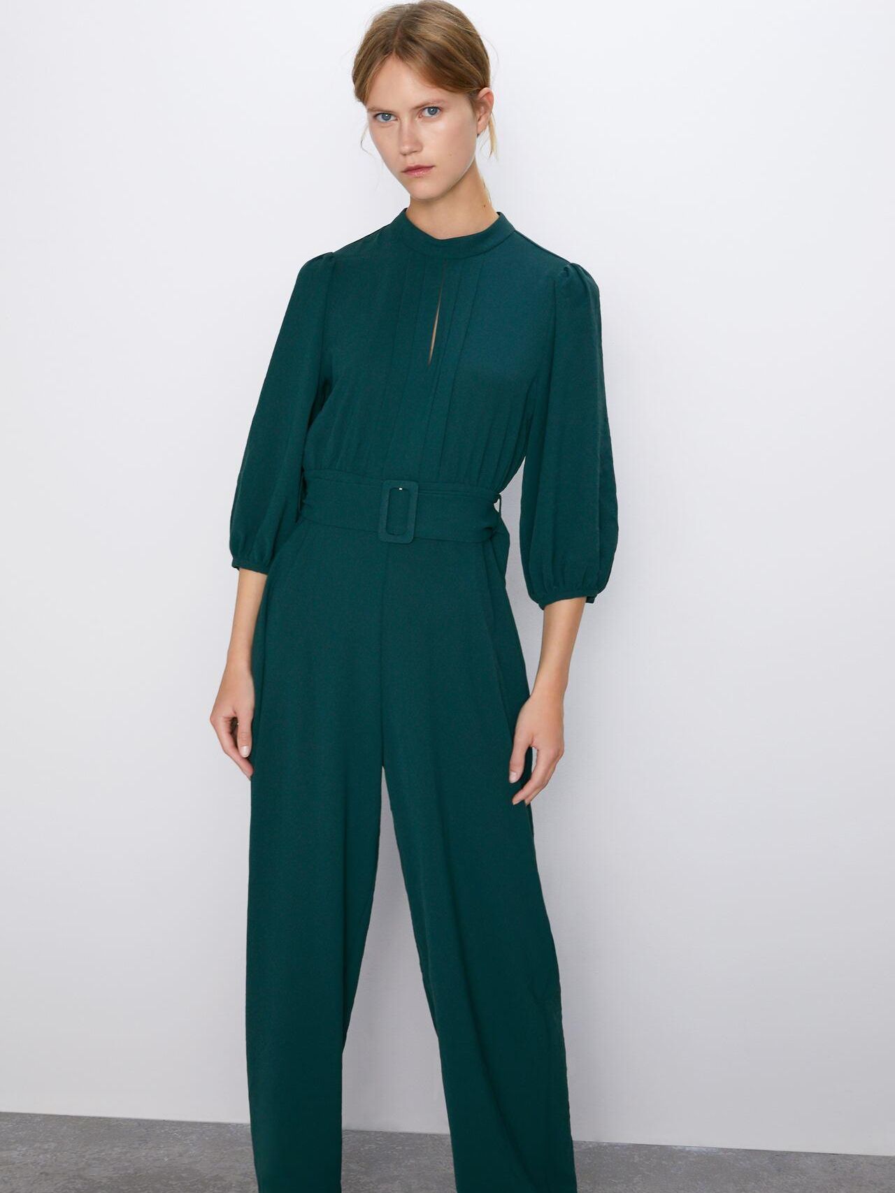 

Комбинезон Zara XAZ239486WMAN M Темно-зеленый