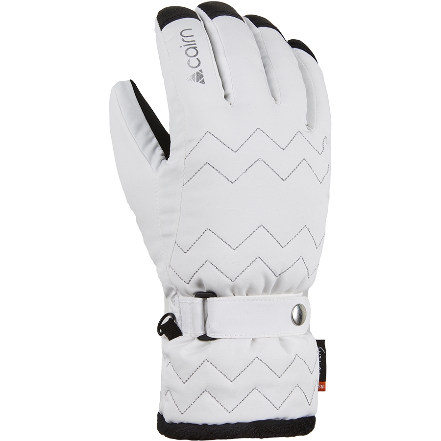 

Перчатки горнолыжные Cairn Abyss 2 W white zigzag 7