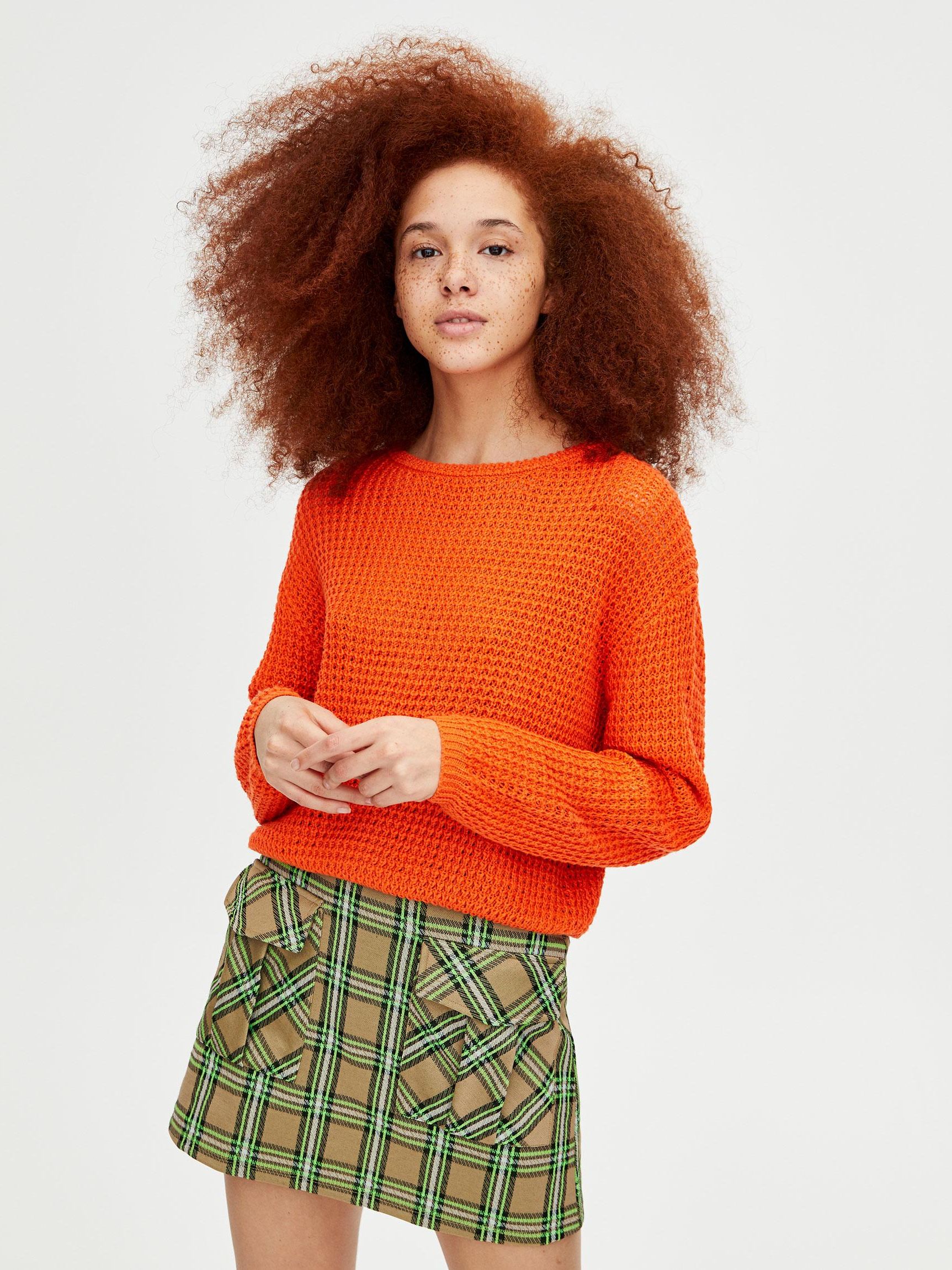 

Джемпер Pull & Bear XAZ259333RXHA M Оранжевый