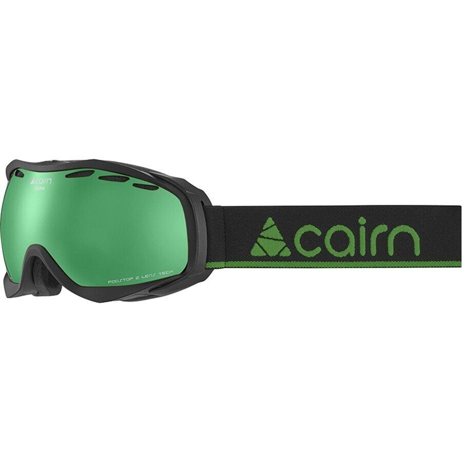 

Маска горнолыжная Cairn Alpha SPX3 black-green mirror