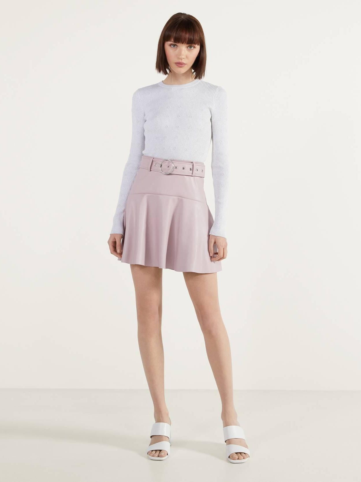 

Водолазка Bershka XAZ262252OSMW L Светло-серая