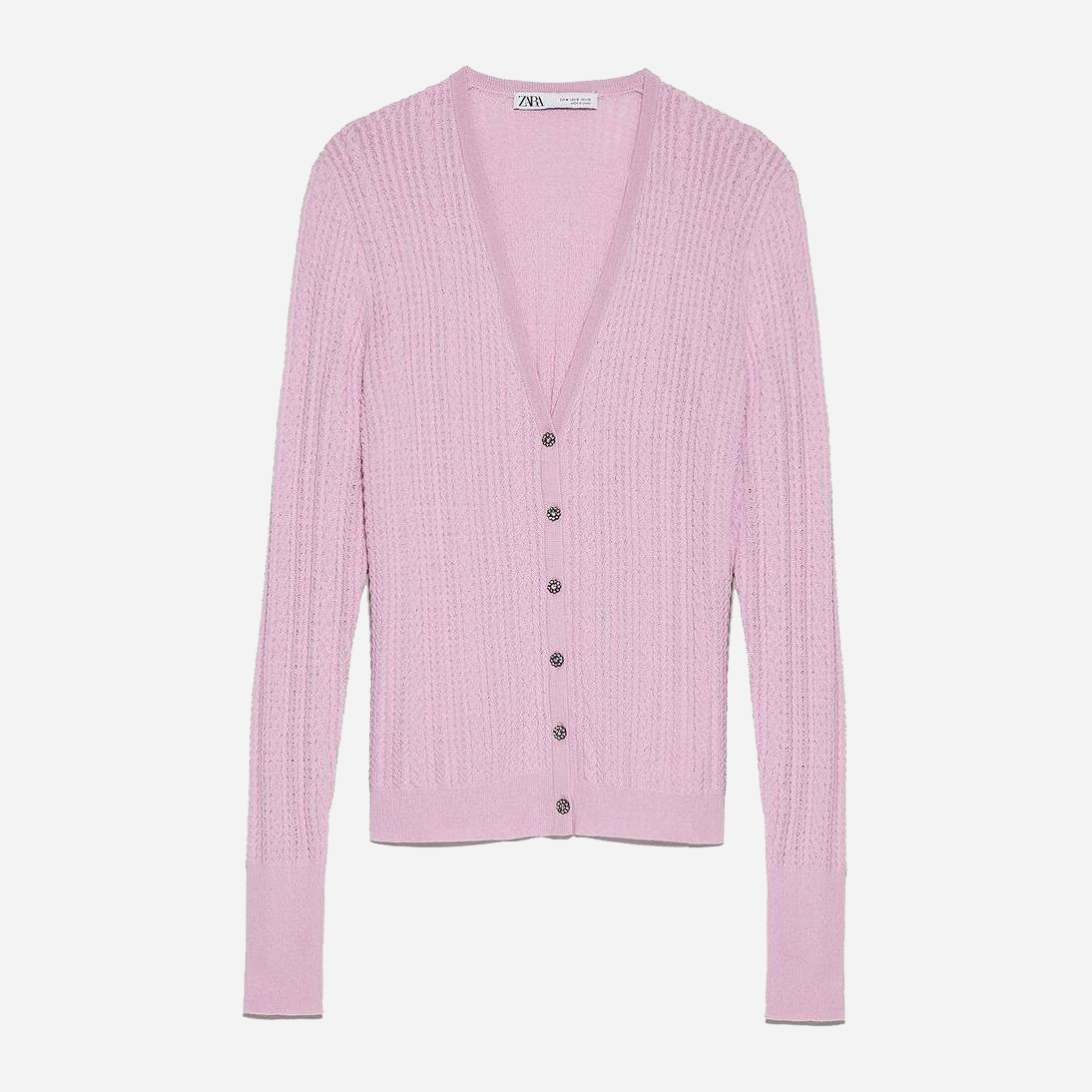

Кардиган Zara XAZ265885BAAJ  Сиреневый, Кардиган Zara XAZ265885BAAJ 2XL Сиреневый