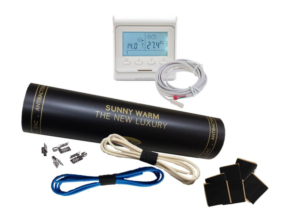 

Готовый комплект с програматором Е-51 (1,5м2) SUNNY WARM ( Премиум)