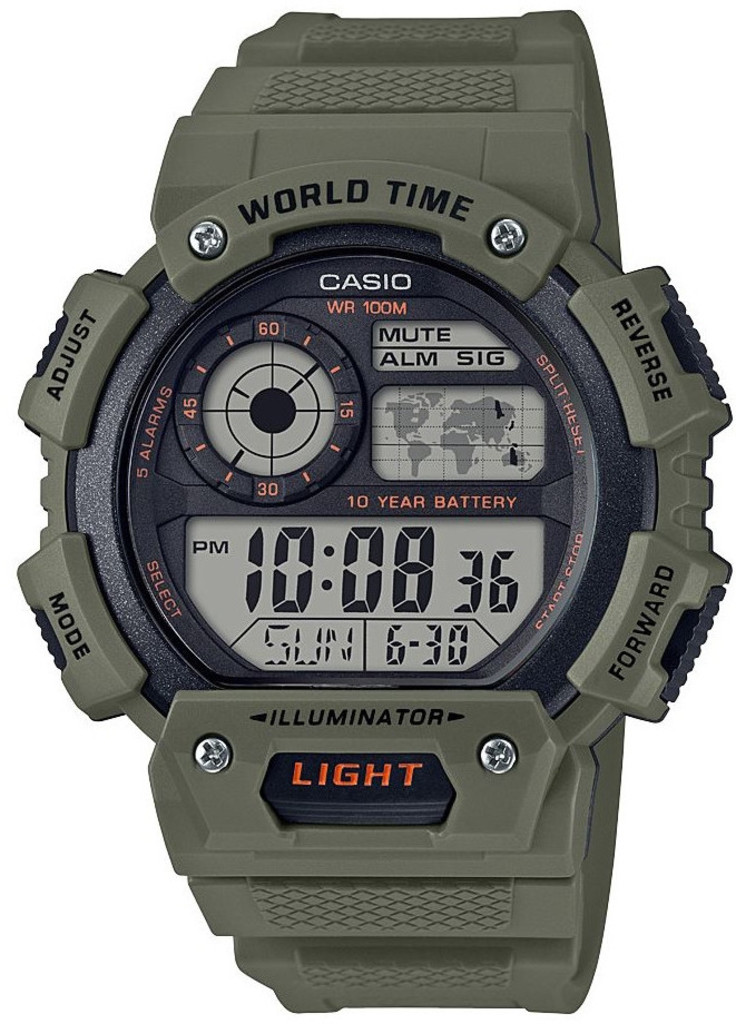 

Часы CASIO AE-1400WH-3AVEF