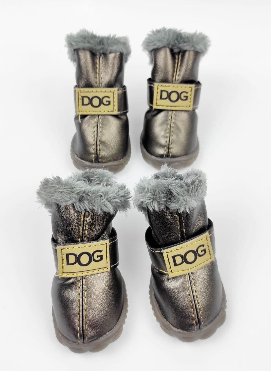 

Обувь для собак DogClub угги 3" Grey