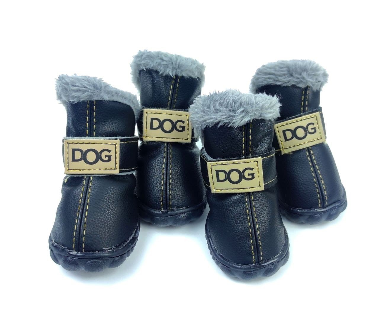 

Обувь для собак DogClub угги 3" Black