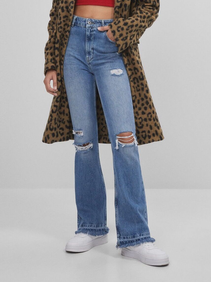 

Джинсы Bershka 0043/220/400  Синие, Джинсы Bershka 0043/220/400 38 Синие