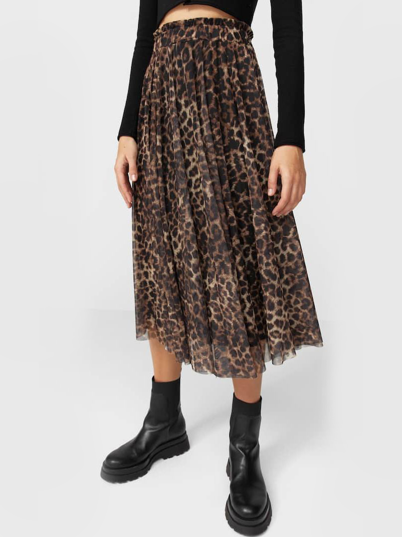 

Юбка Stradivarius 4651/297/441 M Тигровый принт