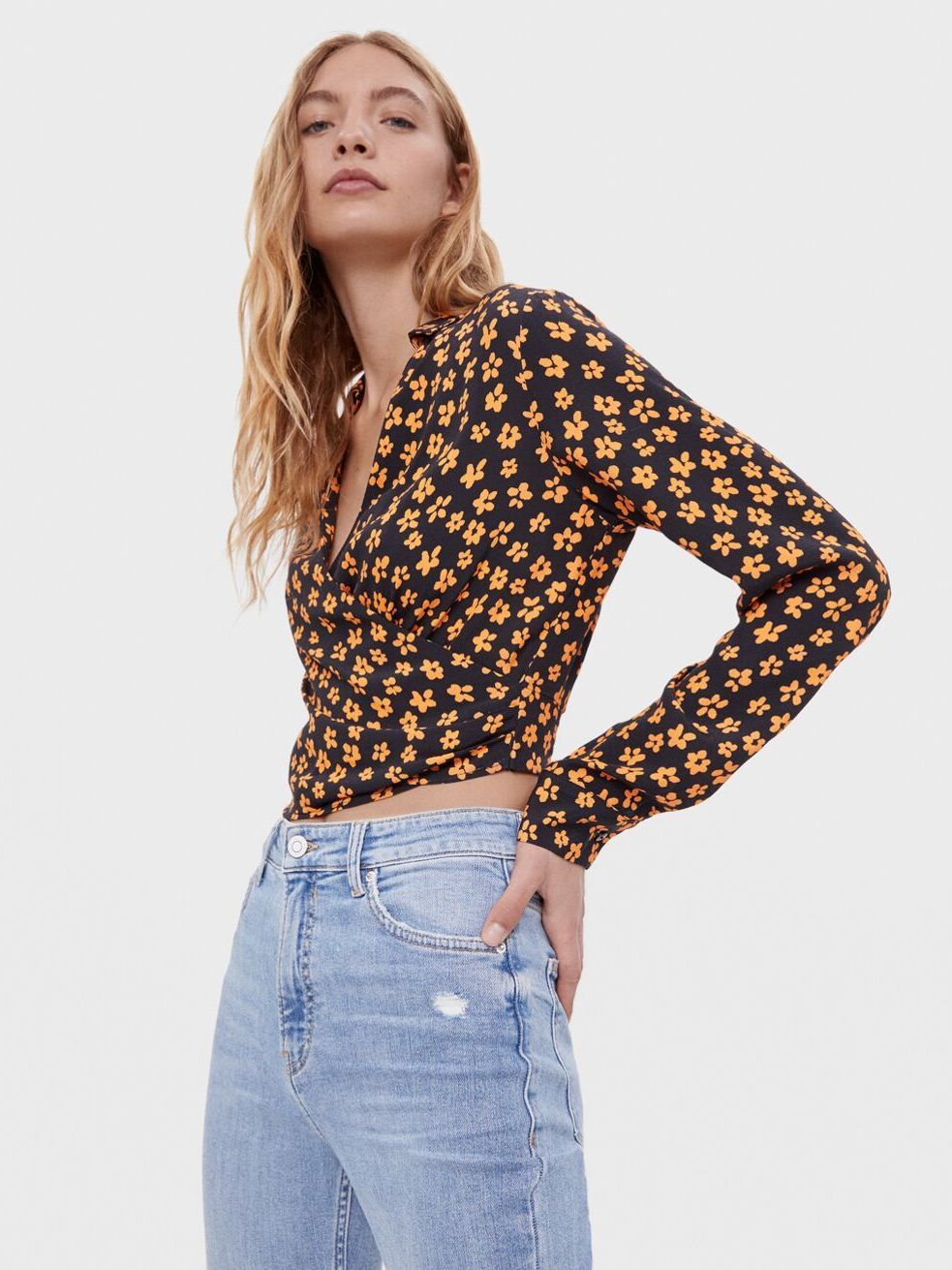 

Блузка Bershka 5820/694/800  Черная, Блузка Bershka 5820/694/800 XS Черная