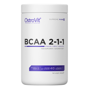 

Аминокислота OstroVit BCAA 2-1-1 400 g_supreme pure