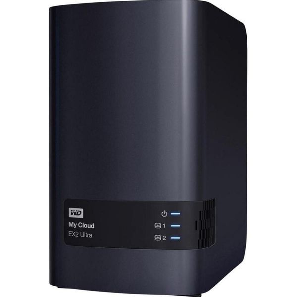 

Накопитель внешний HDD 3.5" USB/LAN 4.0TB WD My Cloud EX2 Ultra NAS Black (WDBVBZ0040JCH-EESN)