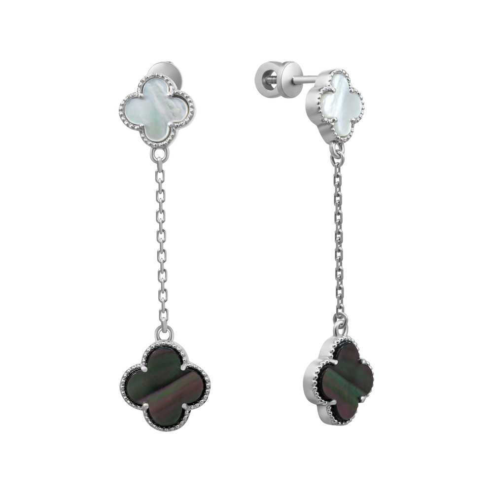 

Серебряные серьги с перламутром S125-9091 GS-6348 р-