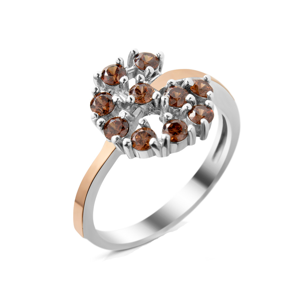 

Серебряное кольцо с фианитом Grace-76 GS-5684 р-19