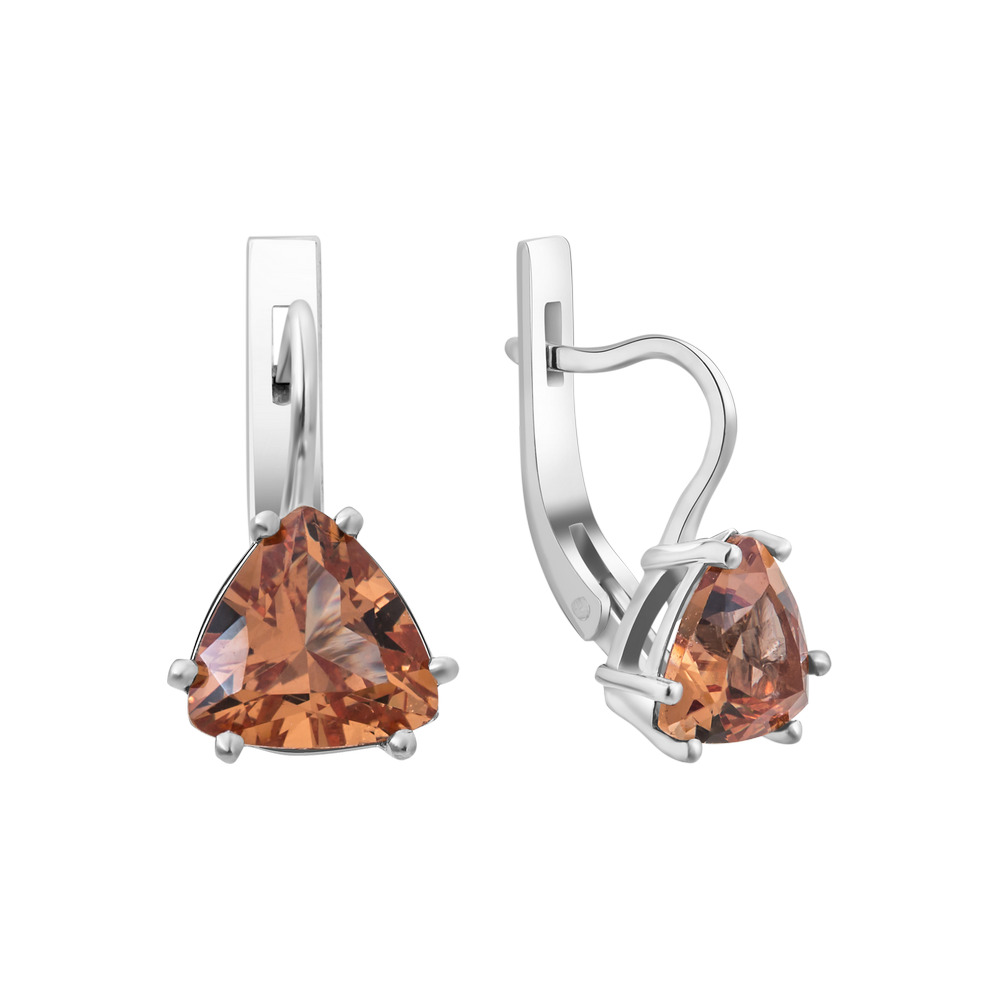 

Серебряные серьги с нано султанитом 073N-82 GS-5911 р-