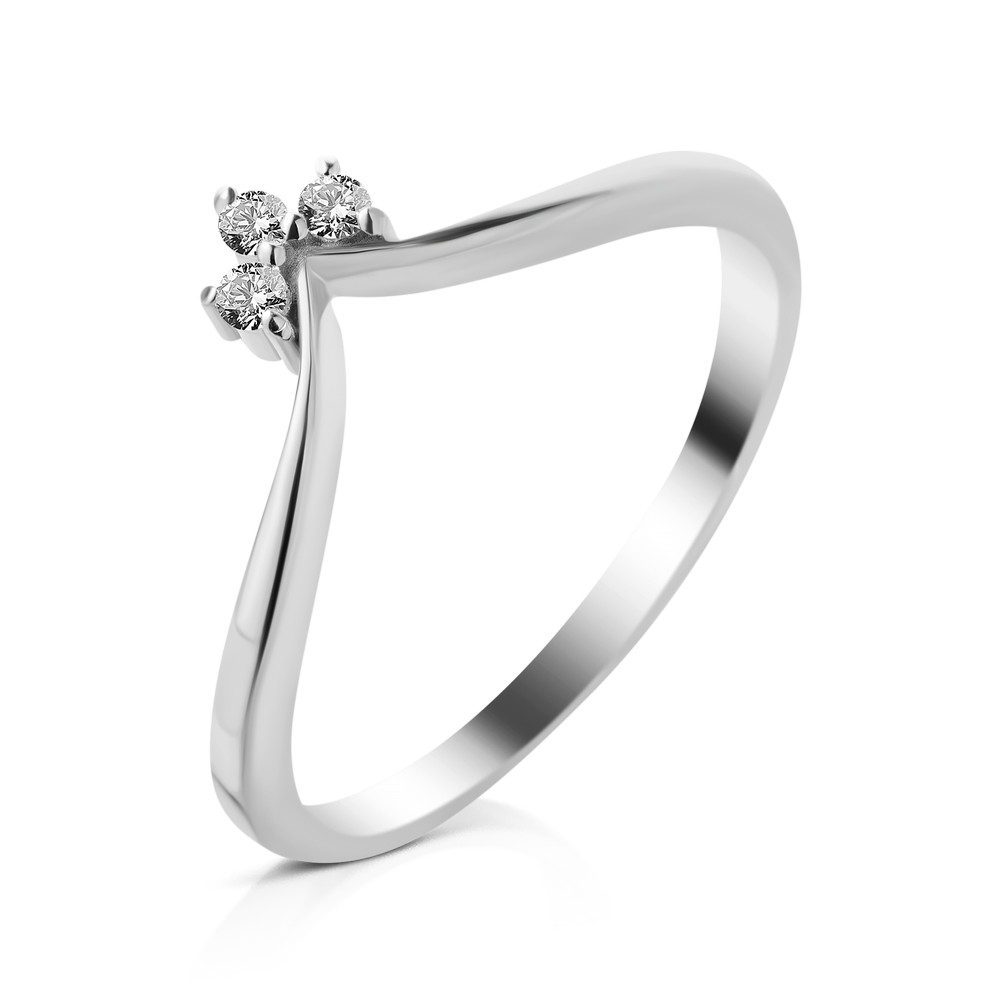 

Серебряное кольцо с бриллиантом B017-10 GS-6142 р-18