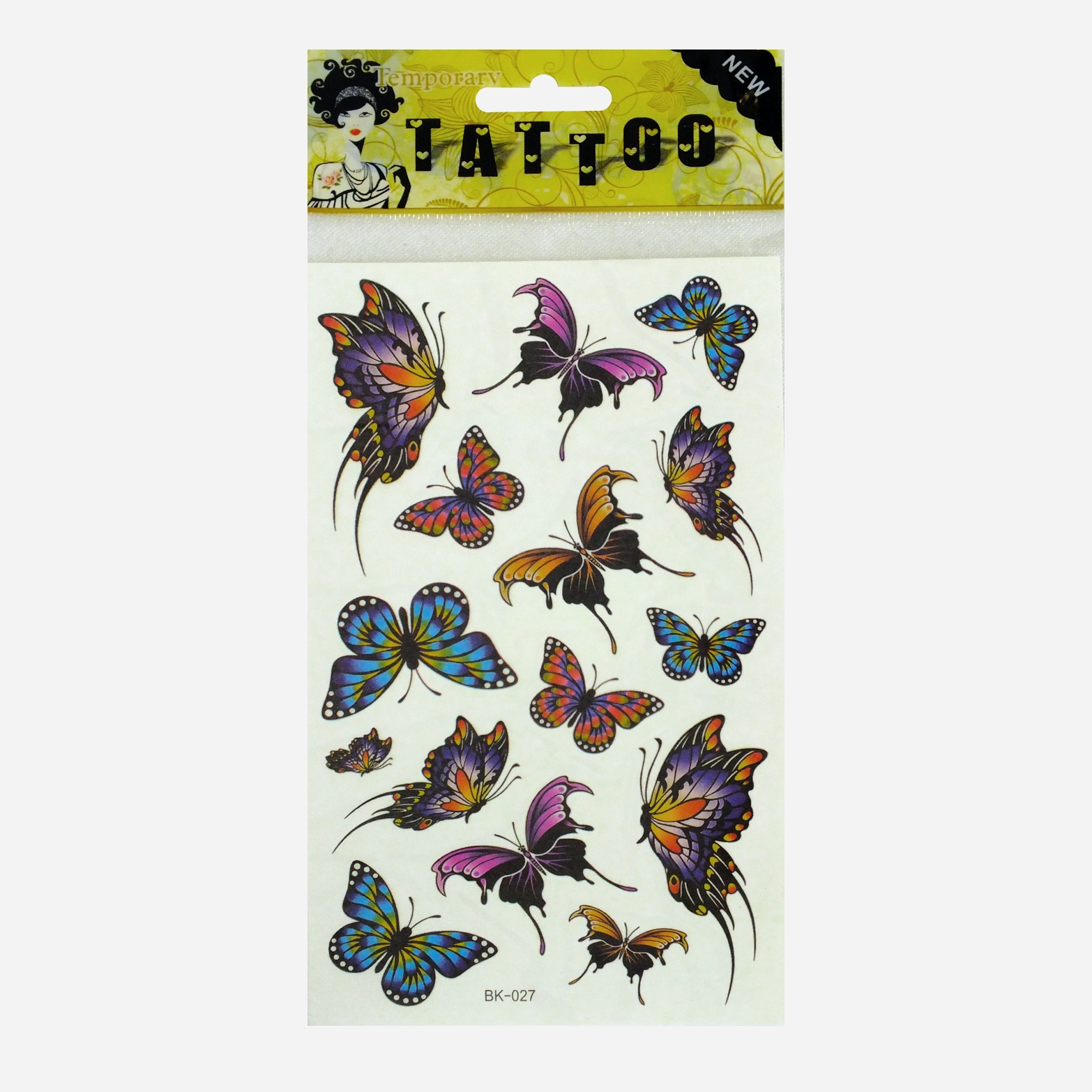 

Тату Seta Decor Бабочки 18-393-5 Цветное