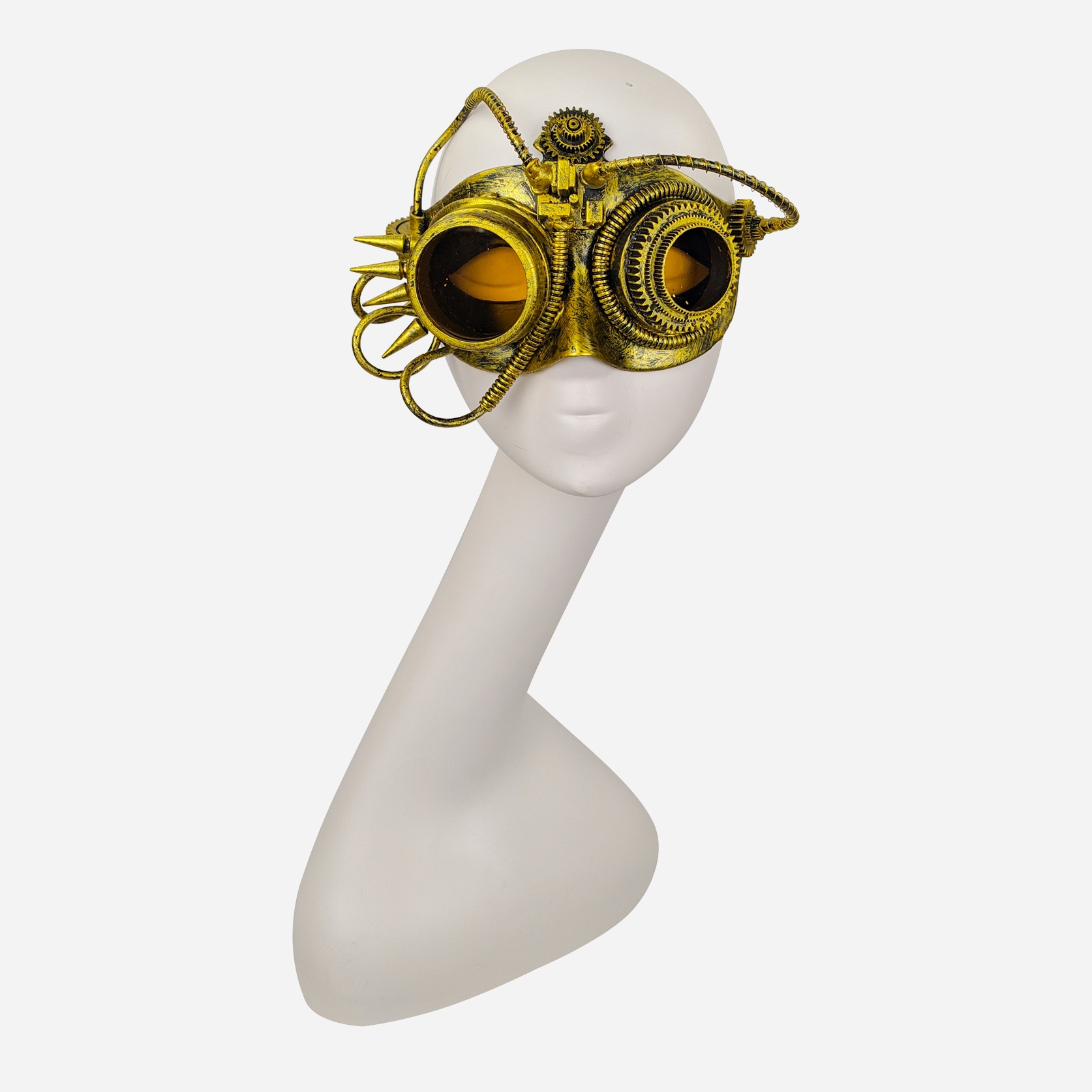 

Маска Seta Decor Man Steampunk 21-1GL Золотистая