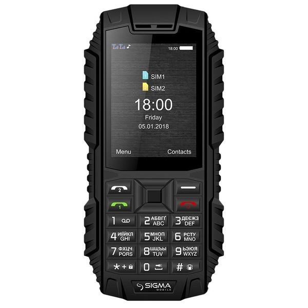 

Sigma mobile X-treme DT68 Black