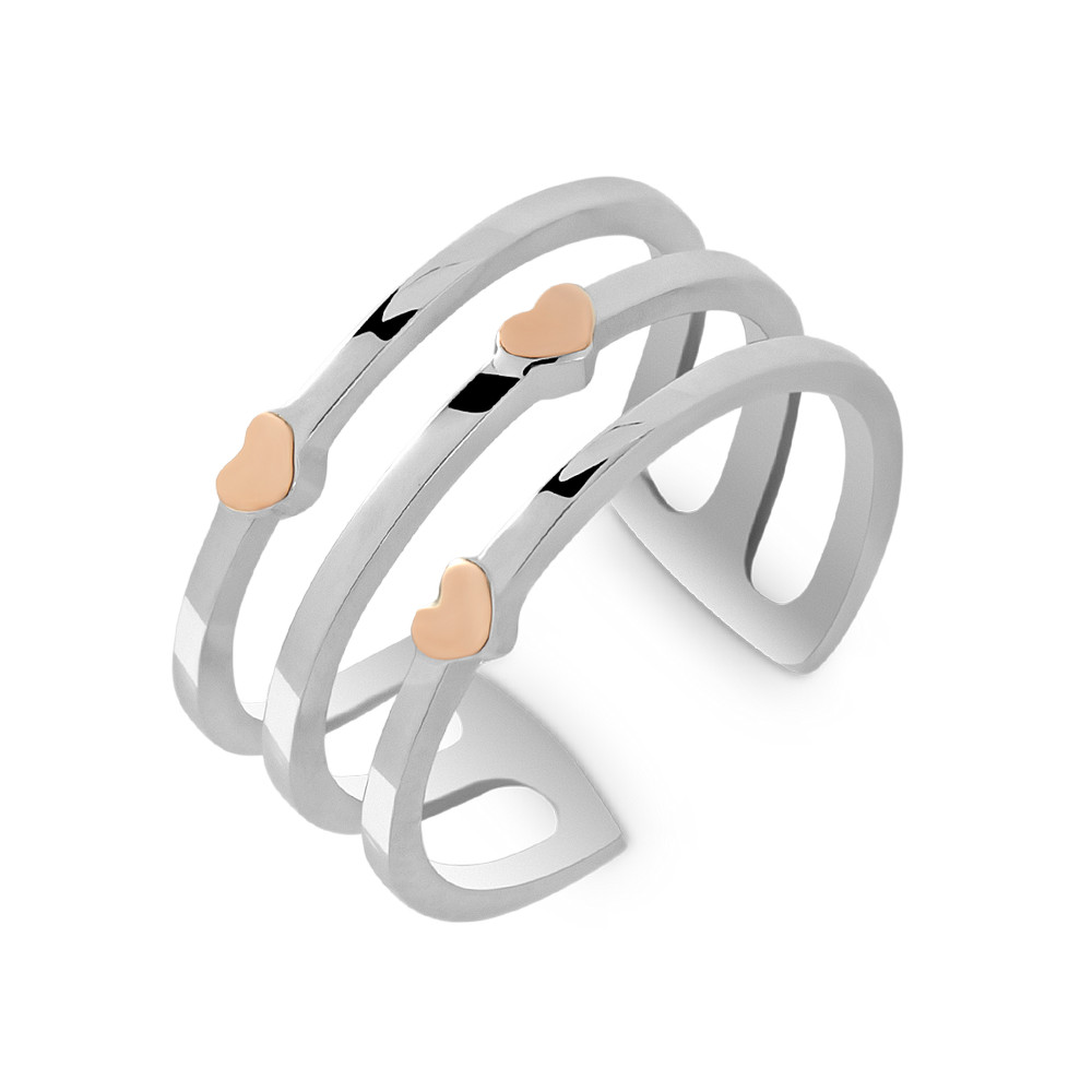 

Серебряное кольцо со вставками золота Eris GS-4553 р-17.5