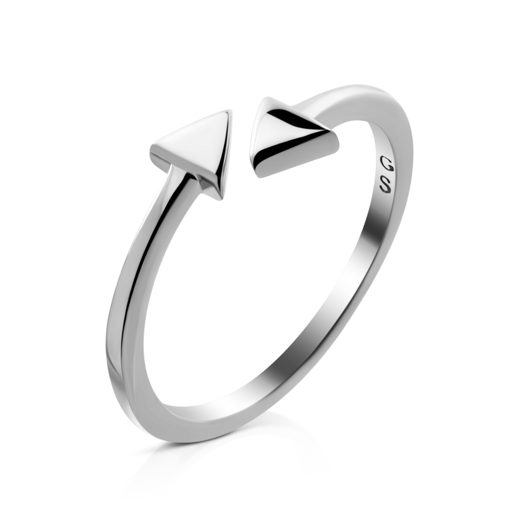 

Серебряное кольцо без камней S071 GS-4726 р-15.5