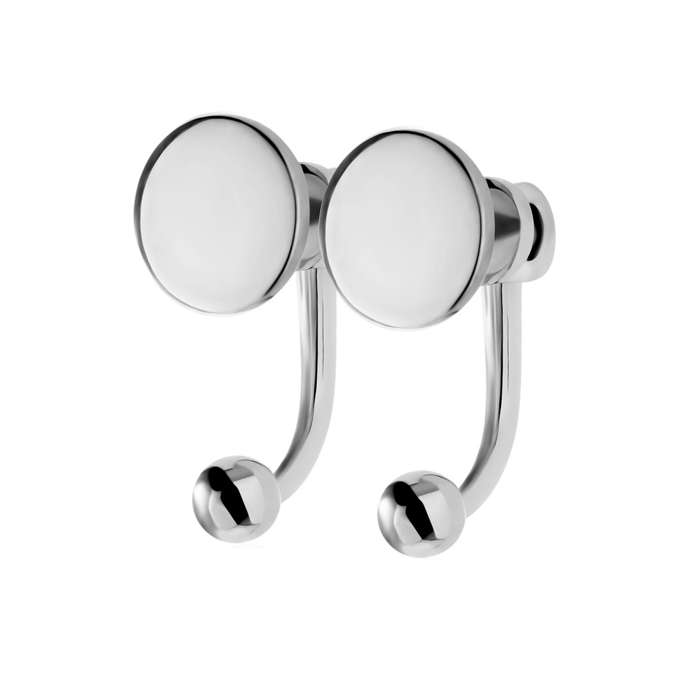 

Женские серебряные серьги в стиле минимал S022 GS-4636 р-