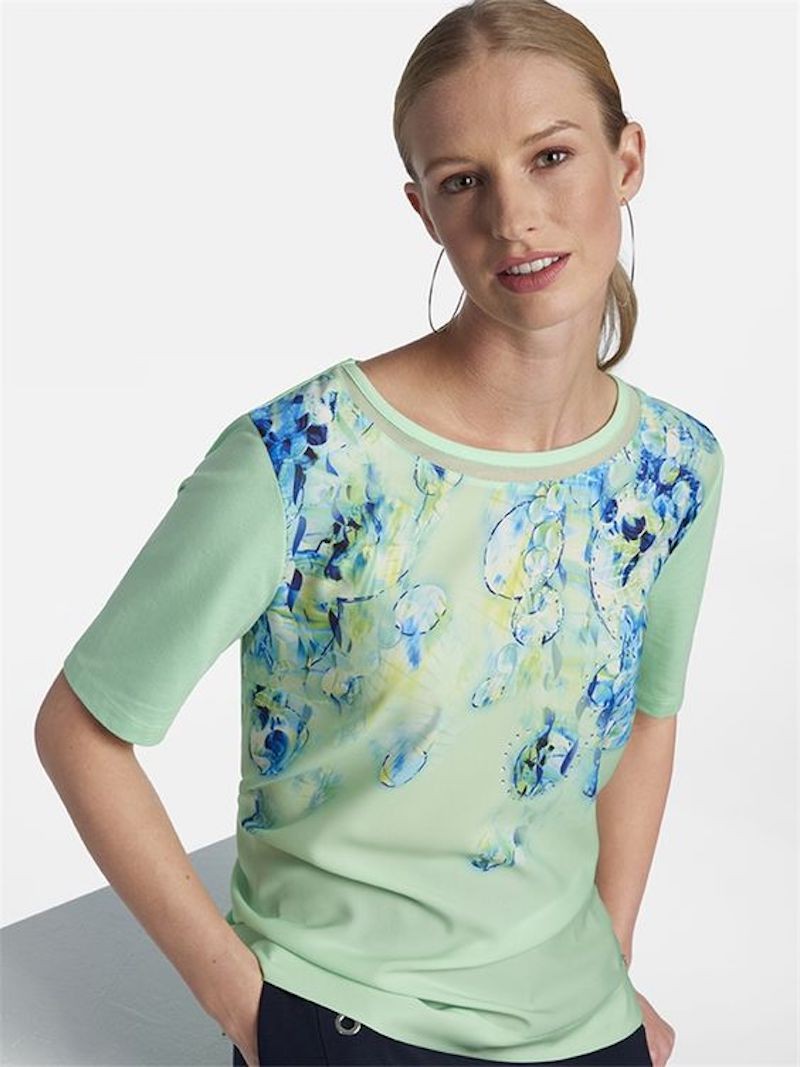 

Блуза Basler  Светло-салатовая 2201700201.28015, Блуза Basler 42 Светло-салатовая 2201700201.28015