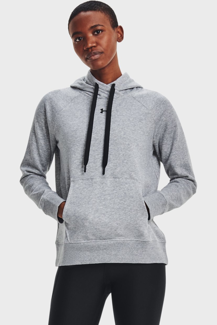 

Женское серое худи Rival Fleece HB Hoodie Under Armour XS 1356317-035