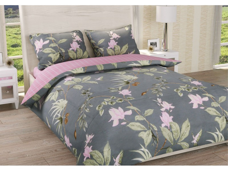 

Постельное белье Лелека ранфорс - 517Д полуторное