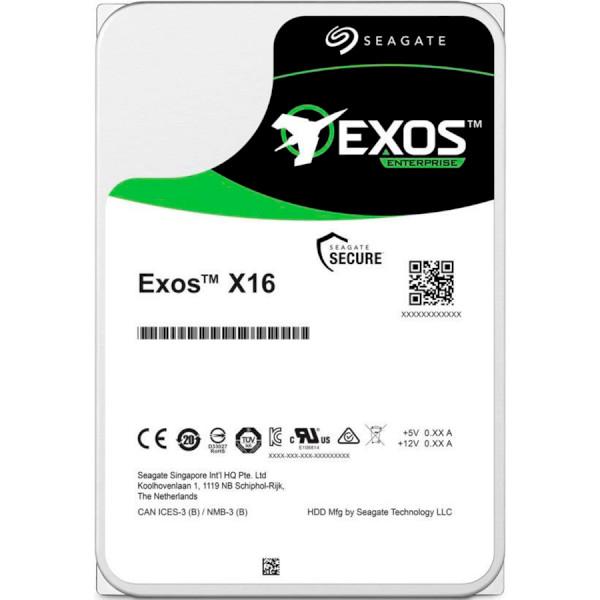 

Жёсткий диск 14ТB SEAGATE Exos X16 SAS (ST14000NM002G)