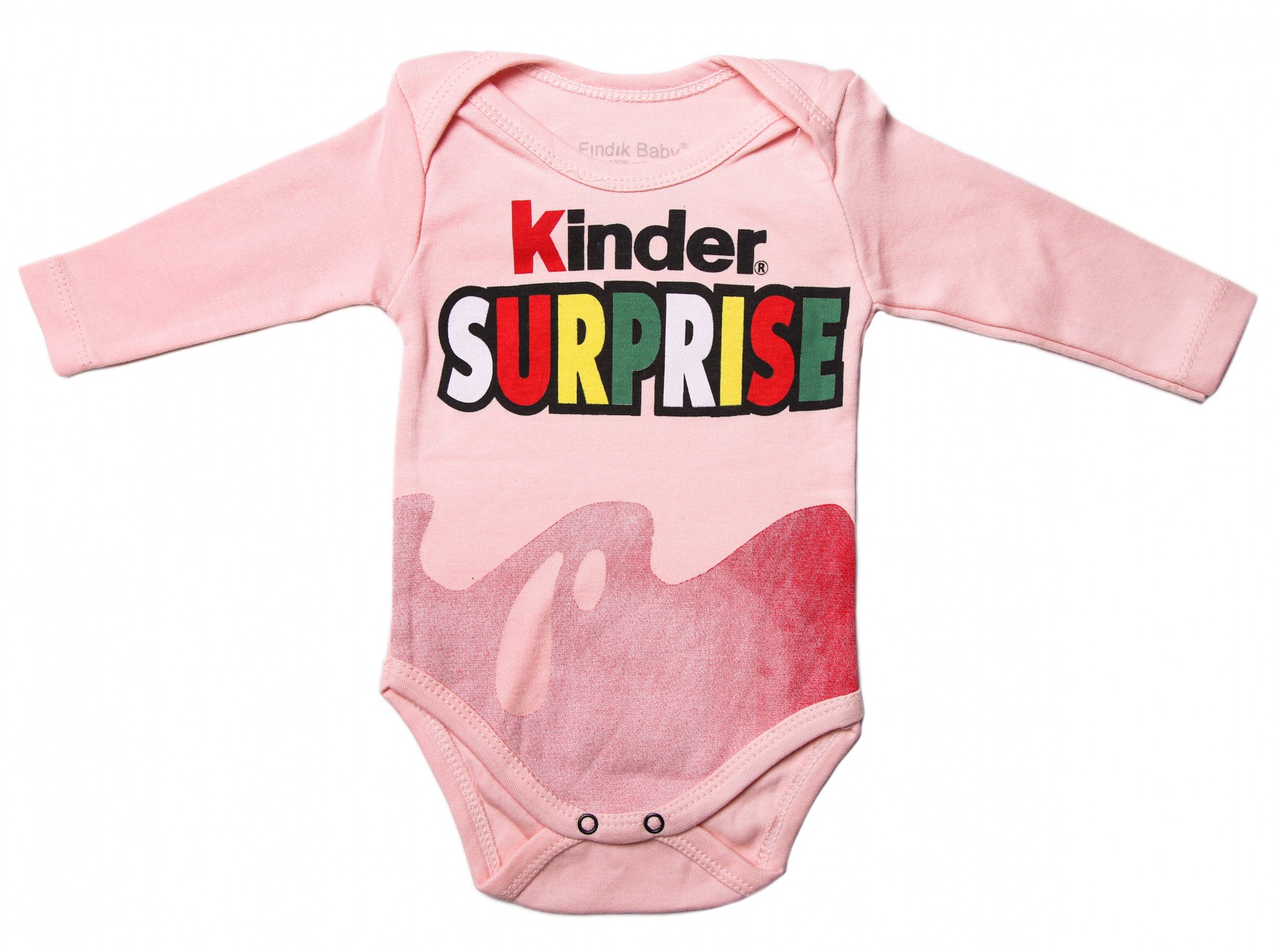 

Боди Findik Kinder Surprise 86 см Розовый Интерлок