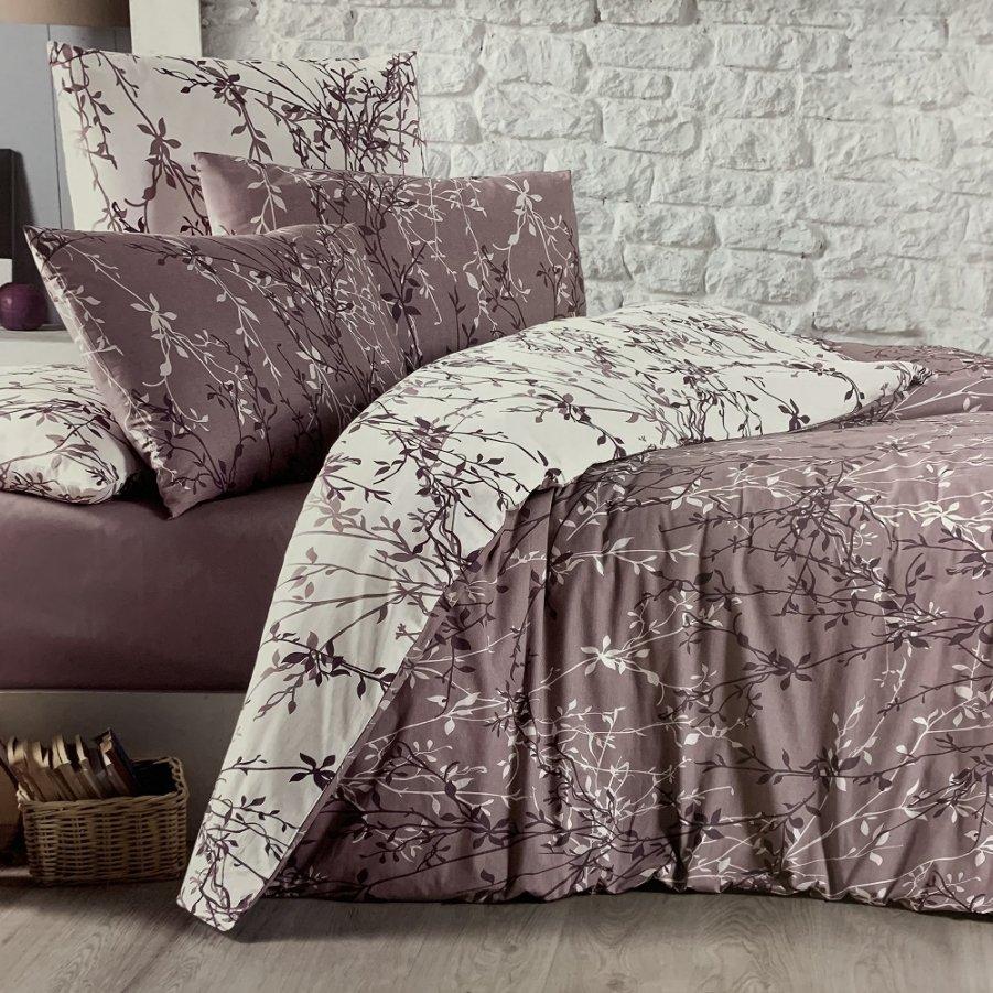 

Полуторное постельное белье First Choice Ranforce (100% хлопок) - Zena Lilac