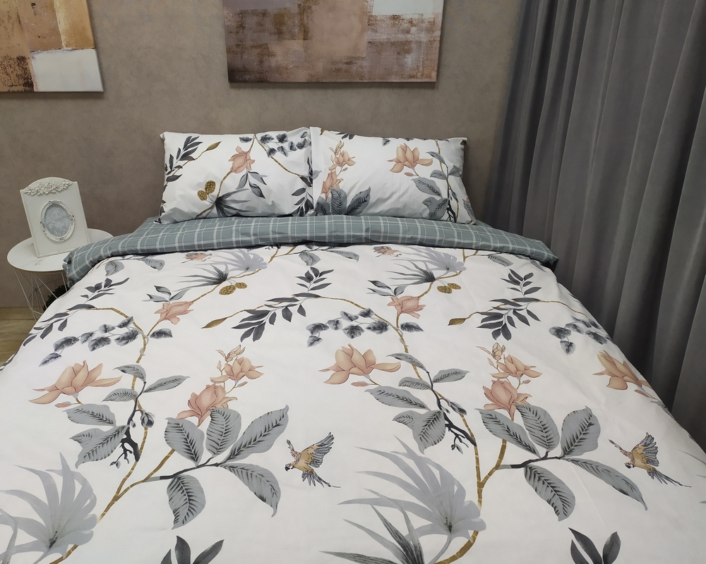

Постельное белье LARA бязь d11218d двуспальное