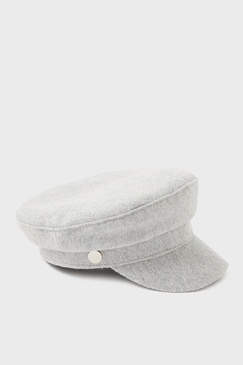 

Женское серое кепи Wool Bakerboy Accessorize M/L 291000