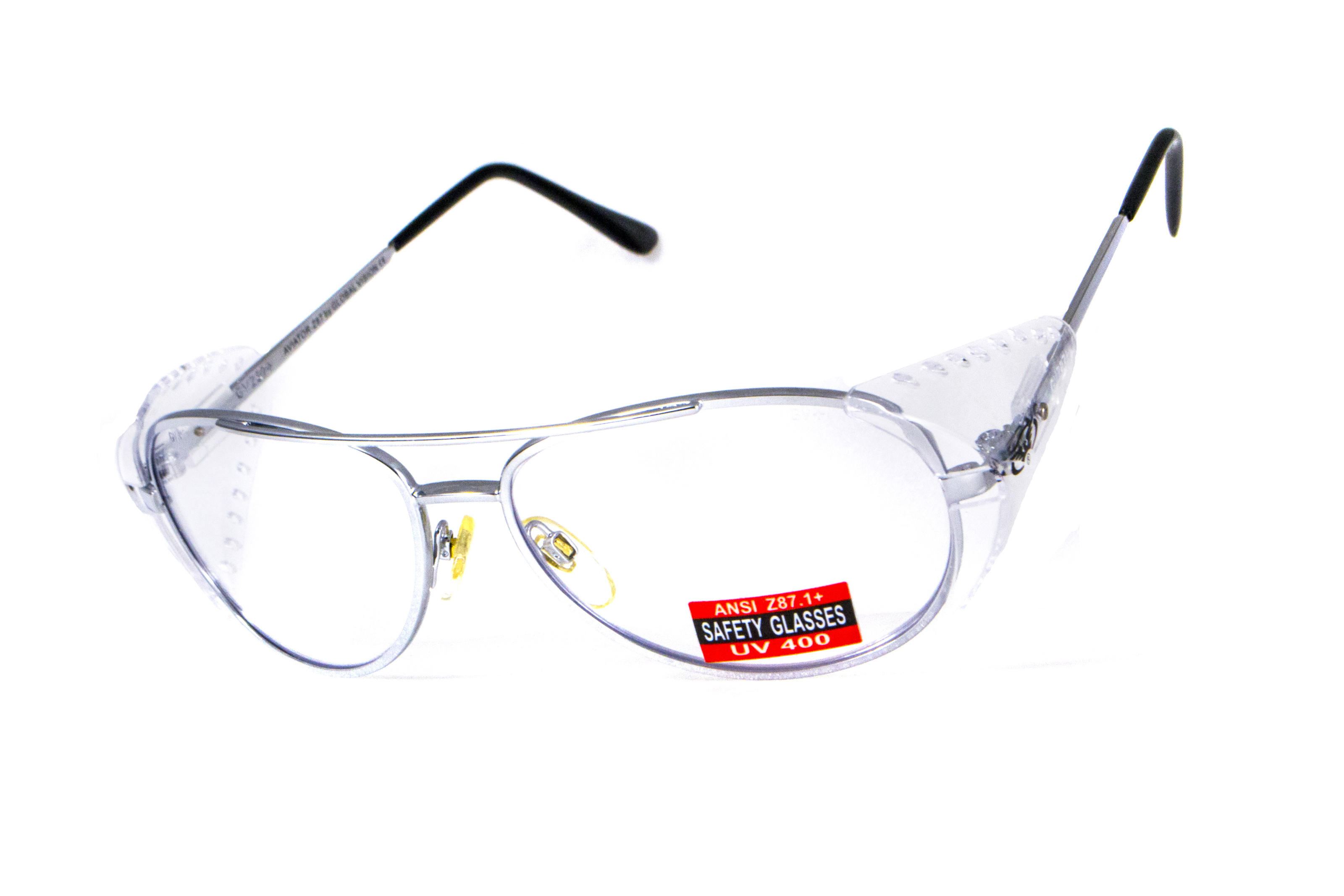 

Очки спортивные защитные открытые Global Vision AVIATOR-1 прозрачные