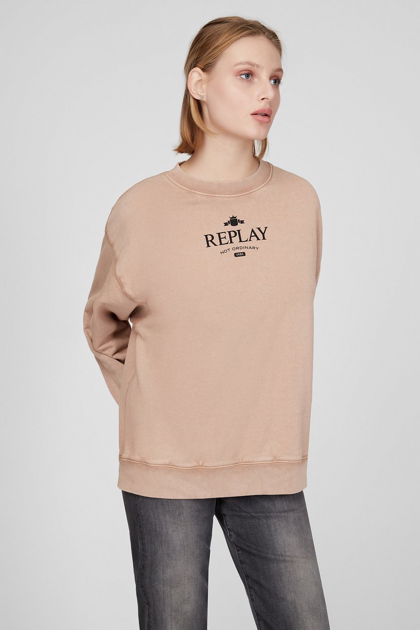 

Женский коричневый свитшот Replay  W3586B.000.23158LG, Женский коричневый свитшот Replay XS W3586B.000.23158LG
