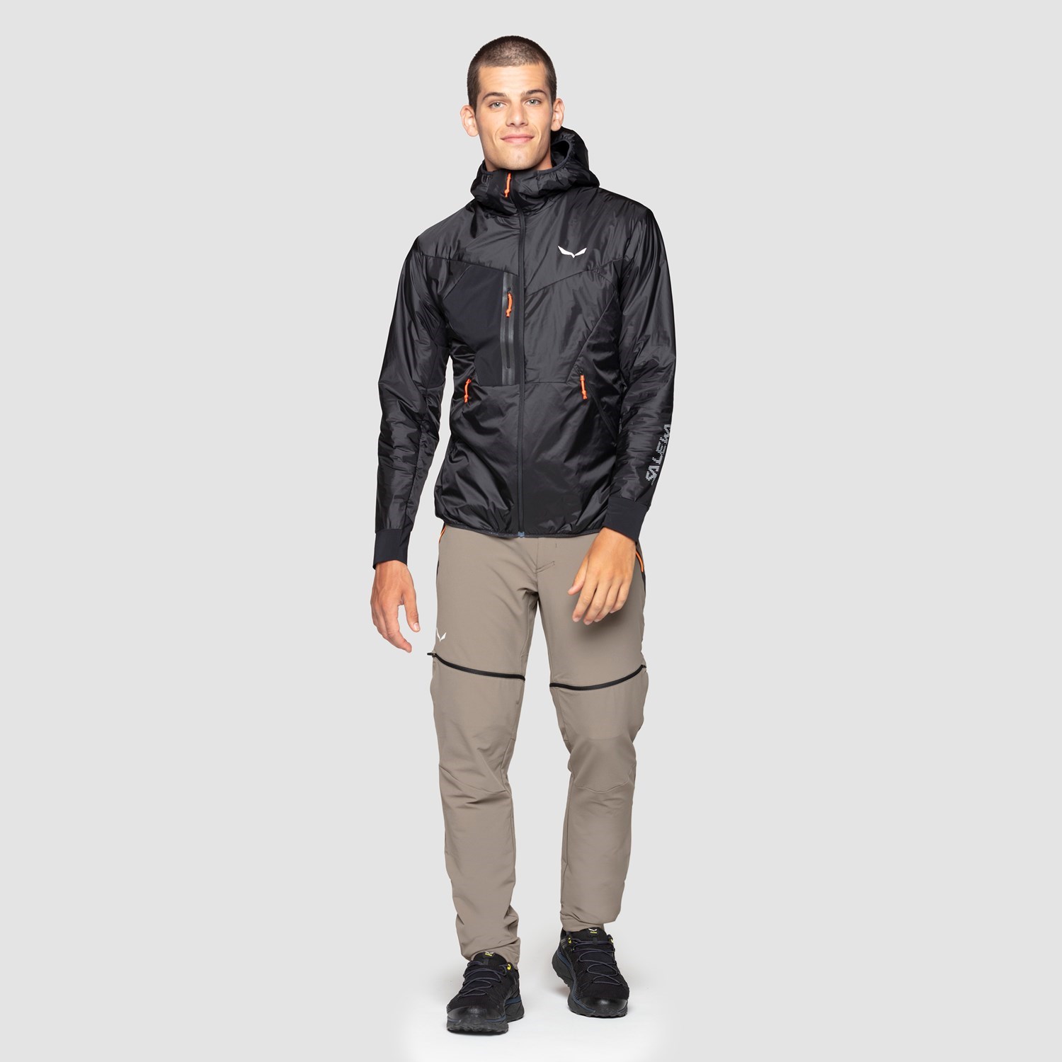 

Куртка Salewa Pedroc Hybrid TWC Hood L Черный