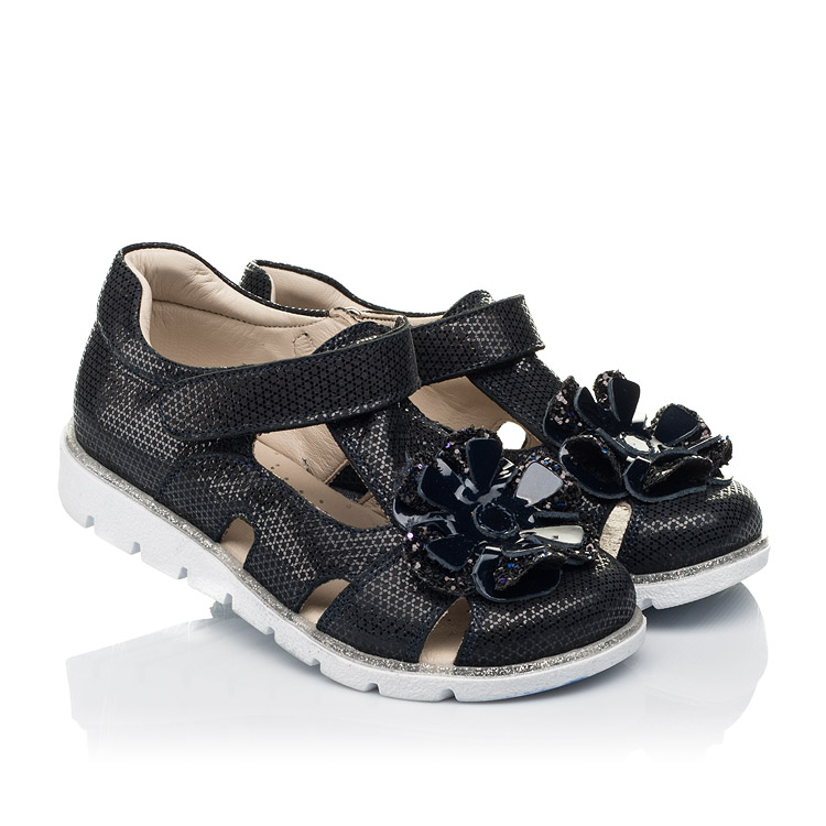 

Закрытые босоножки Woopy Fashion 26 темно-синий (5015)
