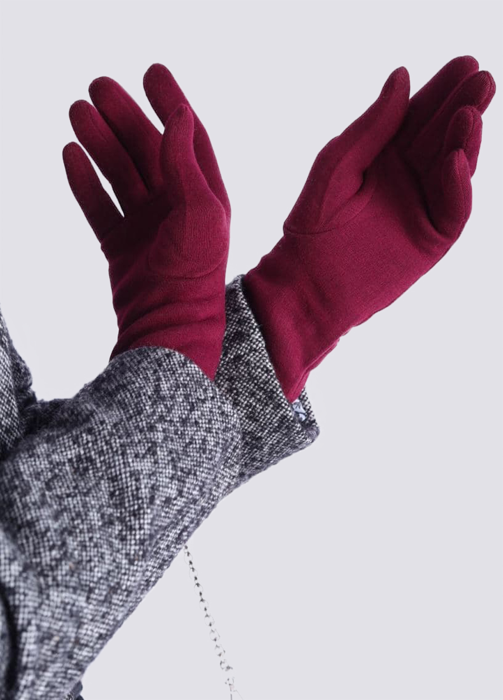 

Перчатки женские трикотажные ES.design fw2202.1 размер М