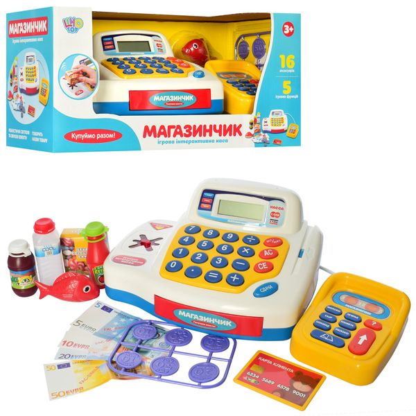 

Детская развивающая игрушка Limo Toy 7020 UA Кассовый аппарат