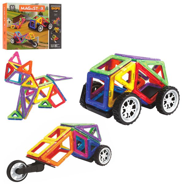 

Магнитный конструктор Limo toy LT3006 (32 детали)