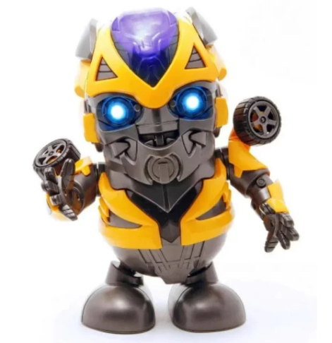 

Интерактивный танцующий робот-игрушка Бамблби DANCING ROBOT Bumblebe желтый