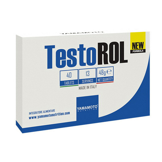 

Бустер повышения тестостерона для мужчин Тесторол Yamamoto Nutrition Testorol 40 tab / таблеток