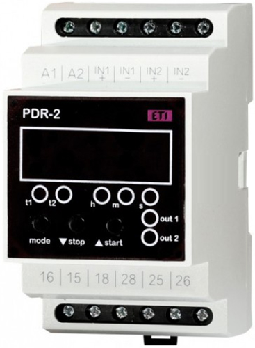 

Программируемое цифровое реле ETI PDR-2B UNI 12-240V ACDC (216А) 2470035