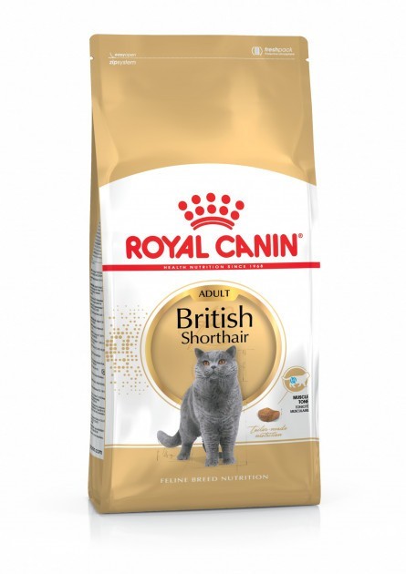 

Сухой корм Royal Canin British Shorthair Adult для британских короткошерстных кошек старше 12 месяцев 4 кг