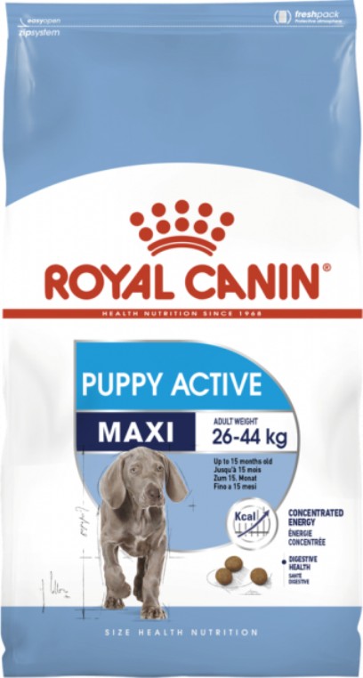 

Сухой корм Royal Canin Maxi Puppy Active для щенков собак очень крупных размеров 15 кг