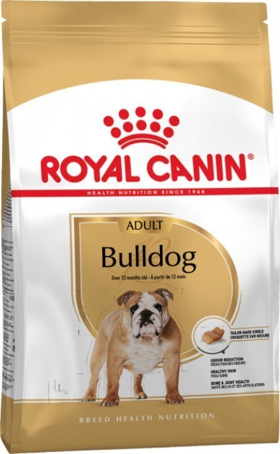 

Сухой корм Royal Canin Bulldog Adult для собак породы английский бульдог в возрасте старше 12 месяцев 12 кг